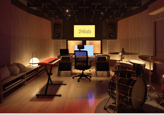 Estudi de mescla i mastering de LAB33 — vista alternativa